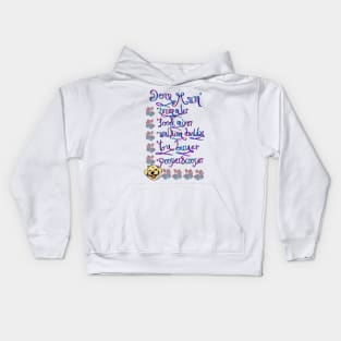 The many roles of a Dog Mum Kids Hoodie